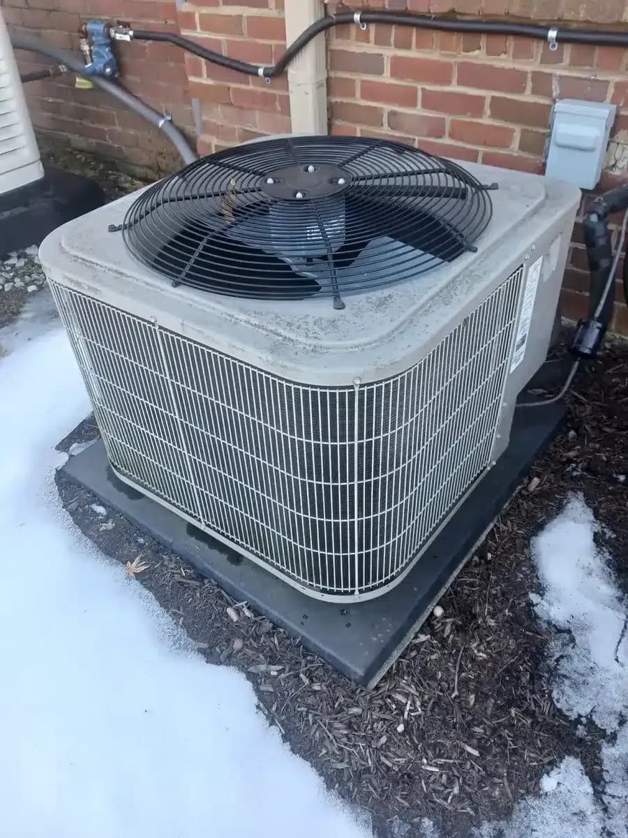 Air conditioning unit outside of residential home in Lexington