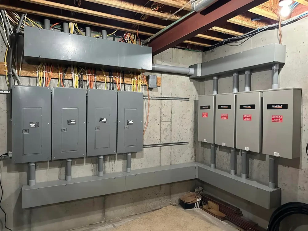 Generac electrical panels in Lexington, KY.
